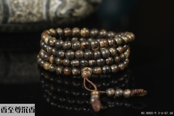 文莱老料沉水念珠