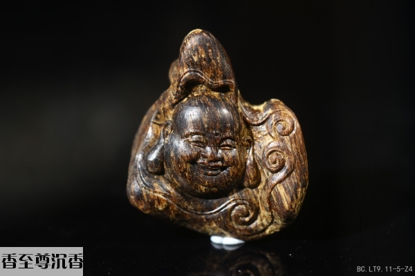 东马沉水弥勒挂件