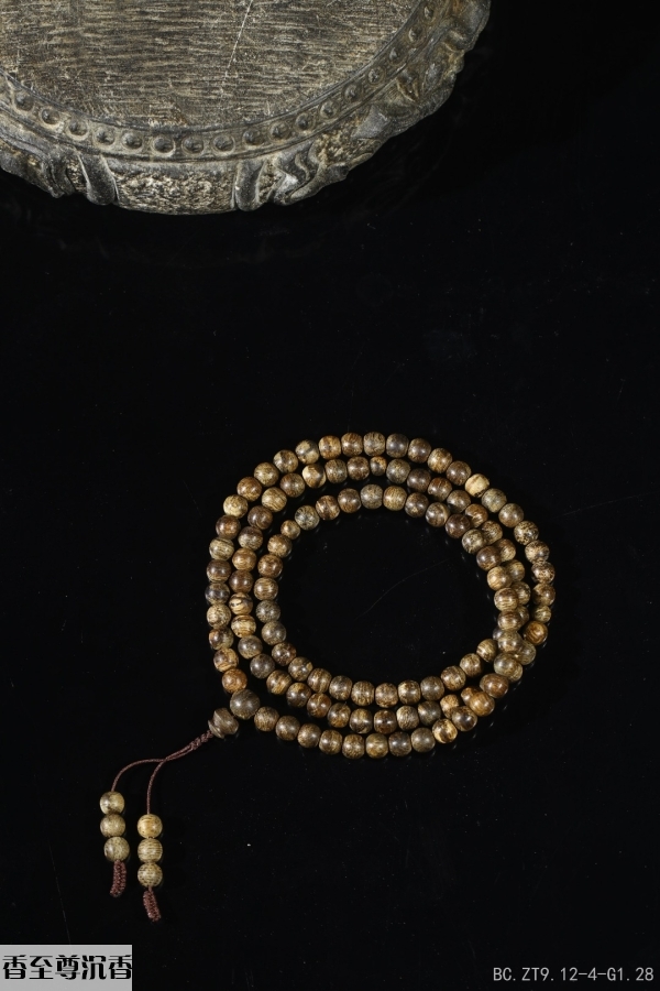 东马沉香念珠[BC.ZT9.12-4-G1.28]